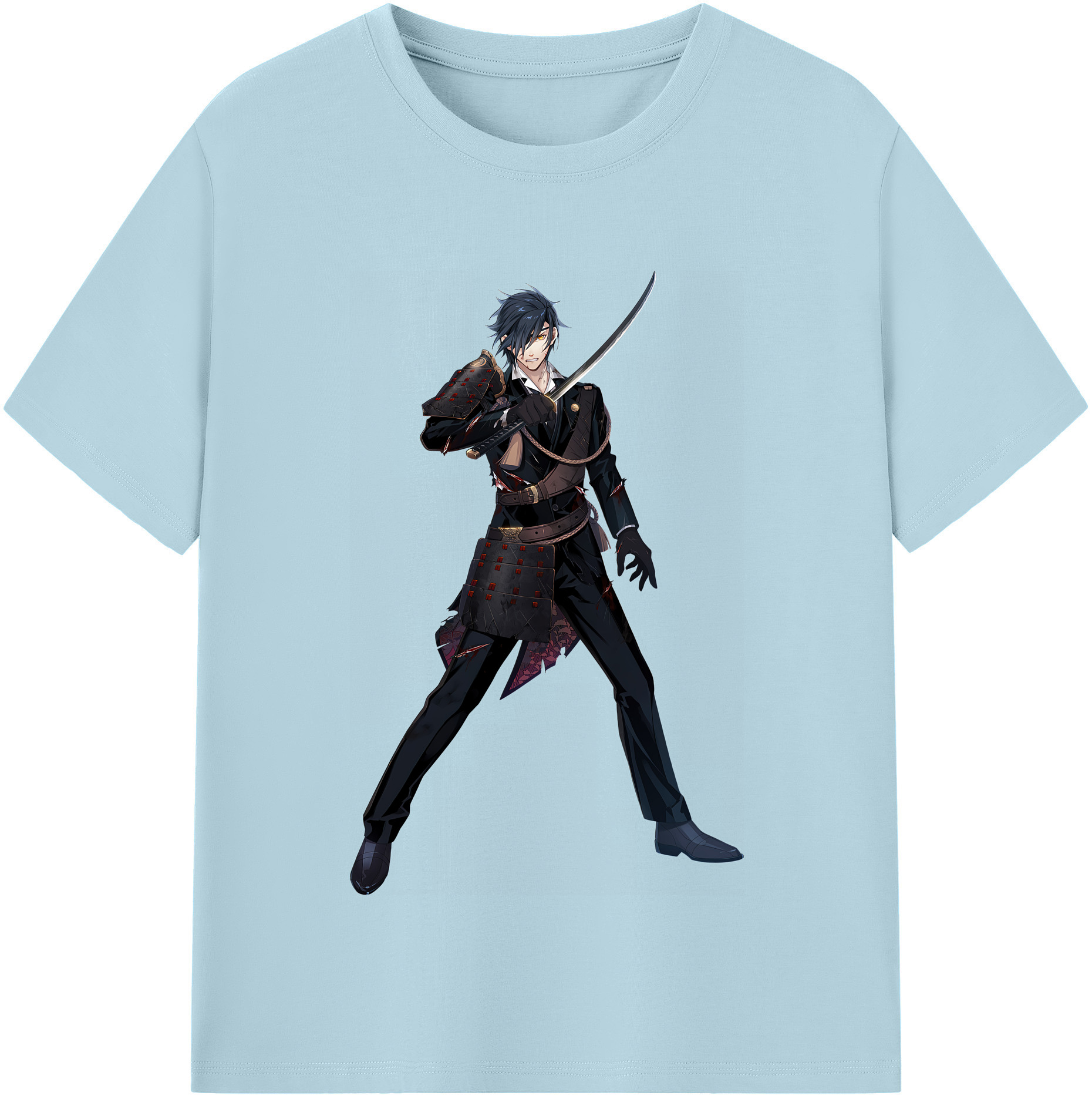 （画像用） 刀剣乱舞 Touken Ranbu 綿100％半袖Tシャツ（フロントプリント）